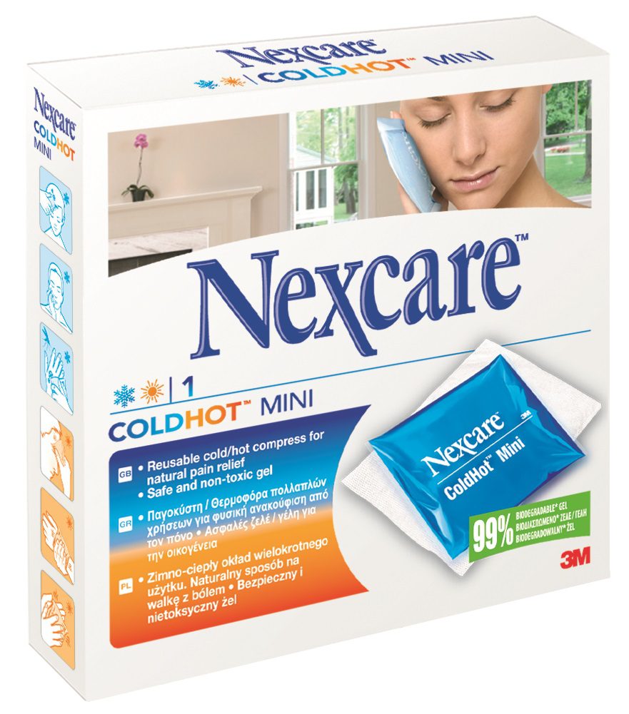 Compresa gel Nexcare ColdHot Mini 10x26cm terapie cald-rece