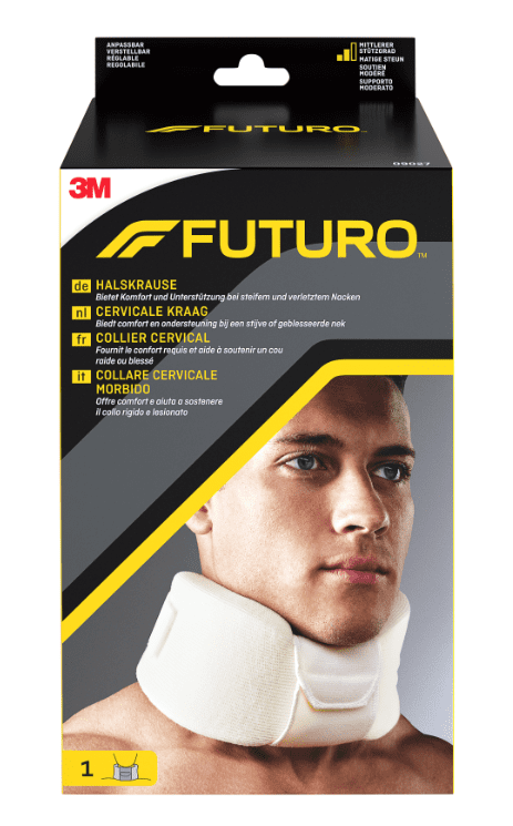 Guler cervical Futuro dublu reglabil pentru sprijin optim al gatului