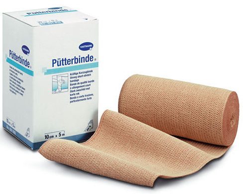 Fasa elastica Putter 10cm x5m compresie puternica edeme venoase acute