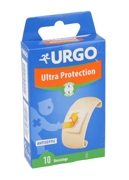 Plasturi Urgo Ultra Protectie 10 Bucati Protectie Avansata Leziuni Minore