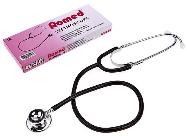 Stetoscop Romed Cap Dublu Performanta Acustica Superioara