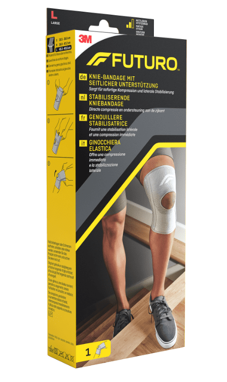 Suport anatomic Futuro Genunchi reglabil stabilizare utilizare bilaterala