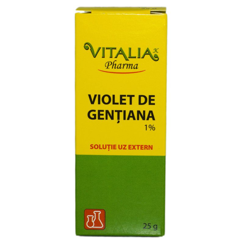 Violet de Gentiana 1% Solutie Antiseptica si Fungicida