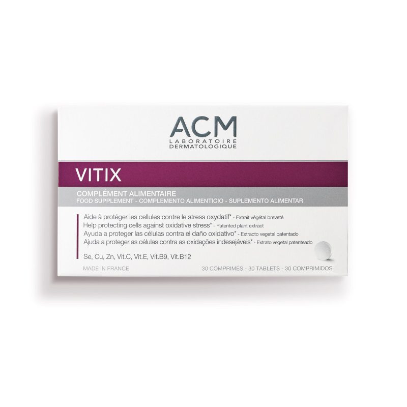 Vitix Supliment Nutritiv cu Efect Antioxidant 30 Comprimate Acm