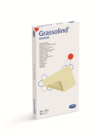 Comprese sterile Grassolind 10x20cm 30 bucati bumbac parafina anhidra