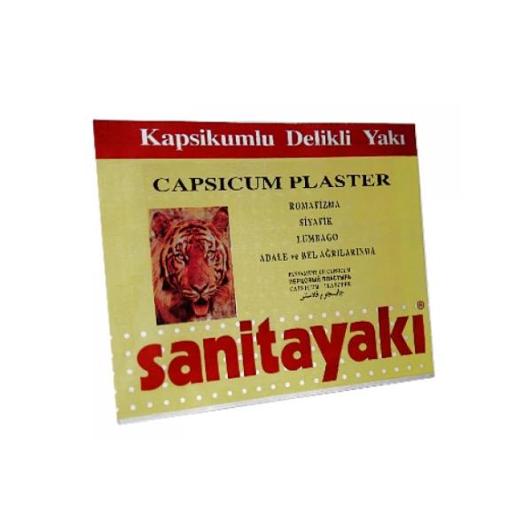 Plasture Sanitayaki cu ardei pentru dureri reumatice si stimulare circulatie periferica