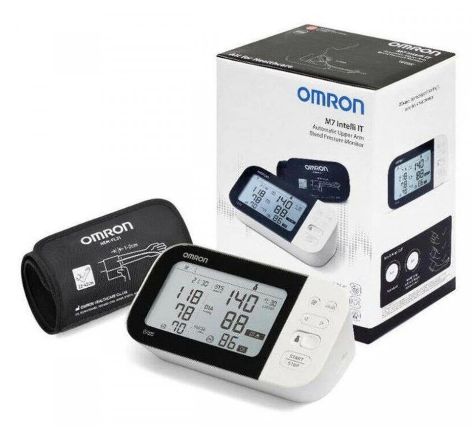 Tensiometru Omron M7 Intelli IT cu manseta automata si masurare precisa