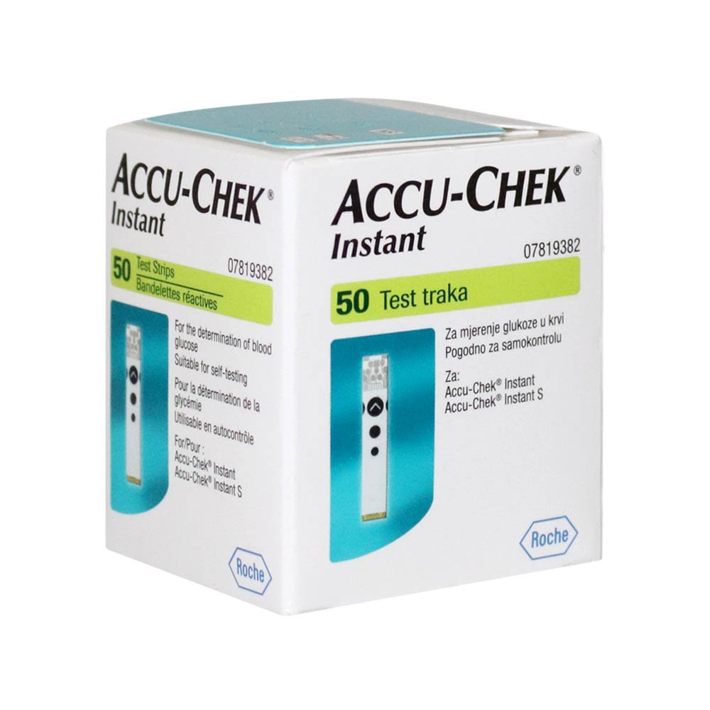 Teste Glucometru Accu-Chek Instant 50 Bucati Roche Masurare Glicemie Rapida