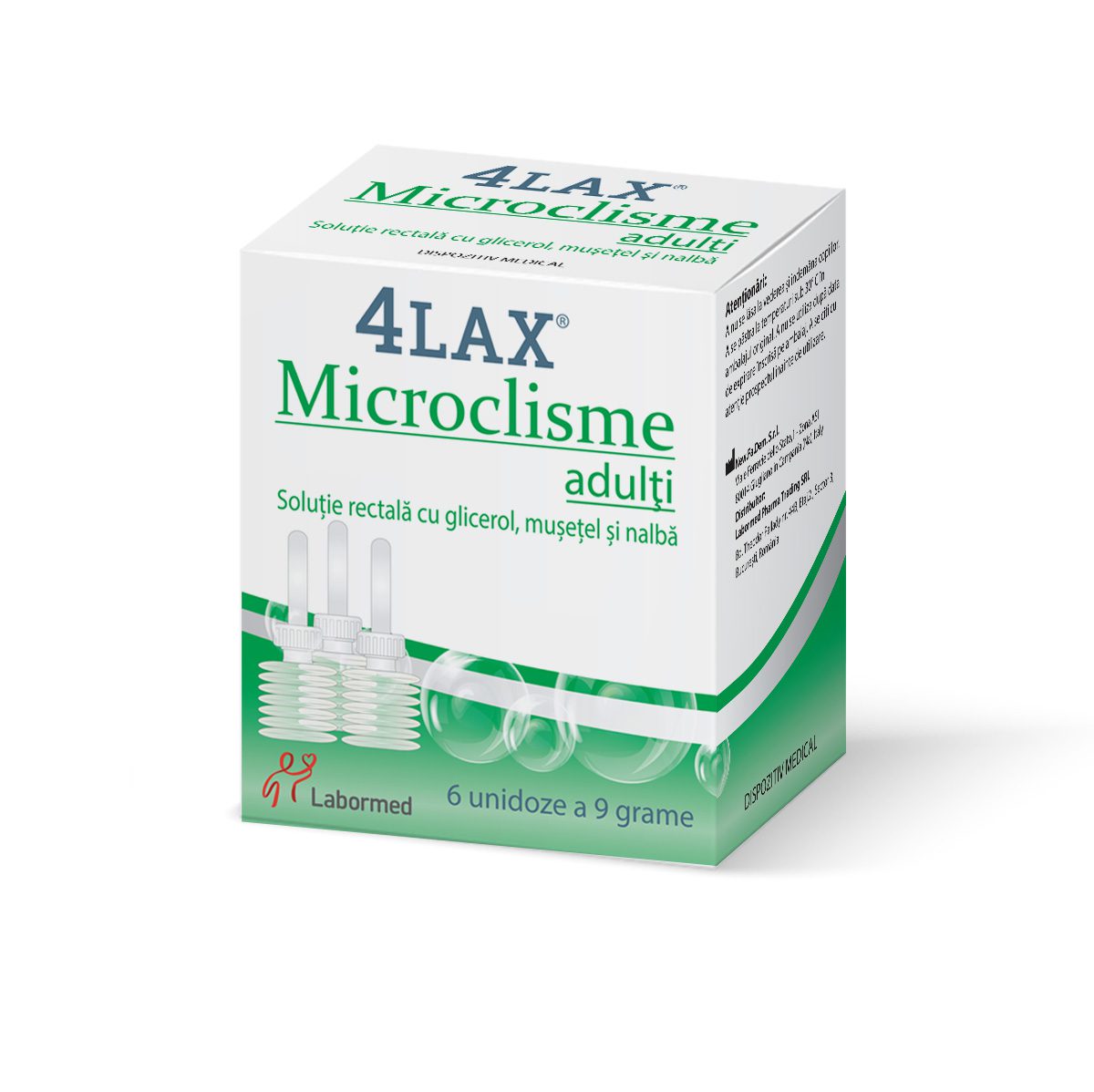 Microclisme adulti 4Lax Labormed x6 musetel nalba constipatie